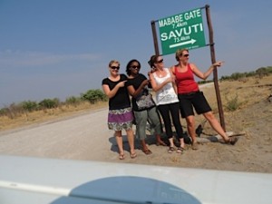 Selfdrive through Savuti